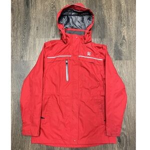 Chick fil A Red Jacket Hooded